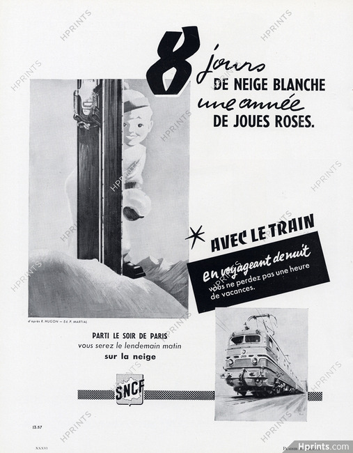 SNCF 1957 d'après R. Hugon