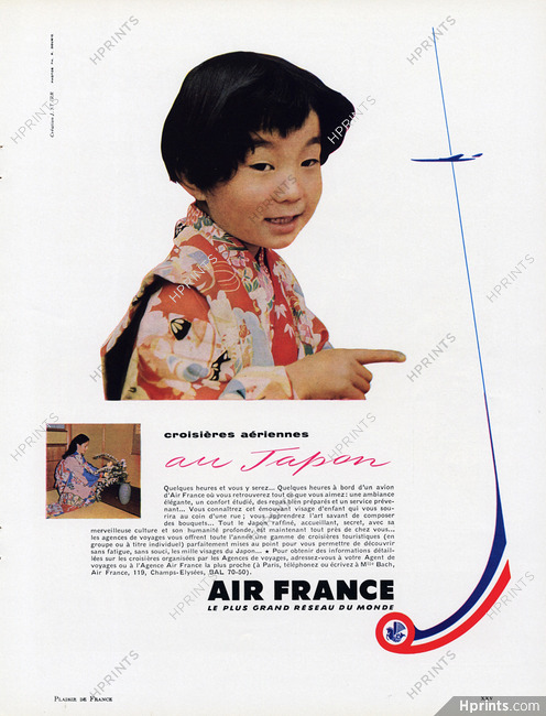 Air France 1957 Japan