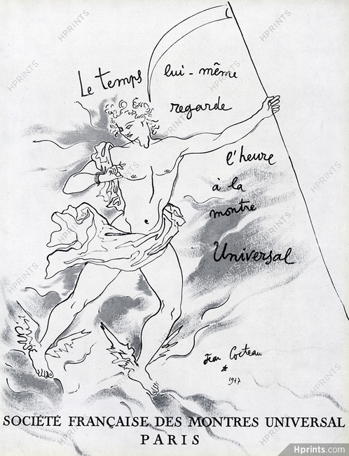 Universal (Watches) 1956 Jean Cocteau