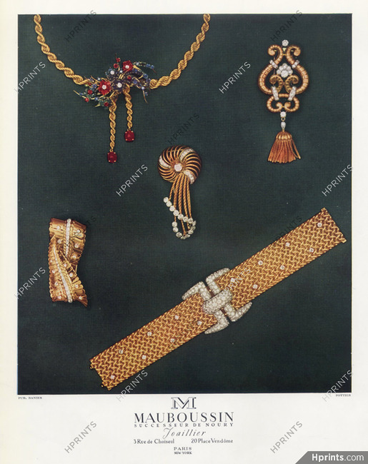 Mauboussin (High Jewelry) 1951 Philippe Pottier