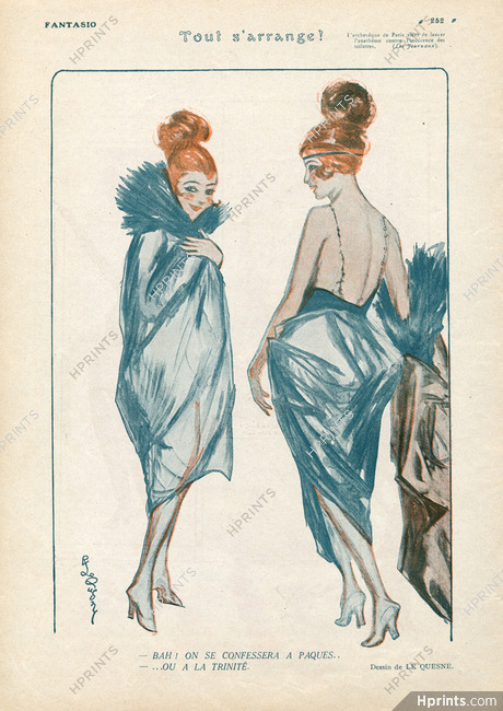 Le Quesne 1921 Elegant Parisiennes