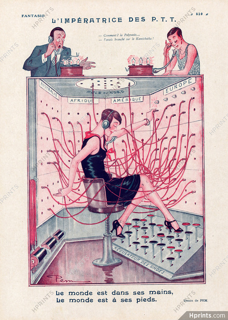 Pem 1926 The Empress of the Telephone, Operator
