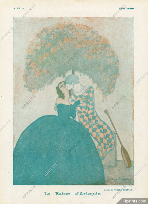 Torné-Esquius 1916 Harlequin's Kiss