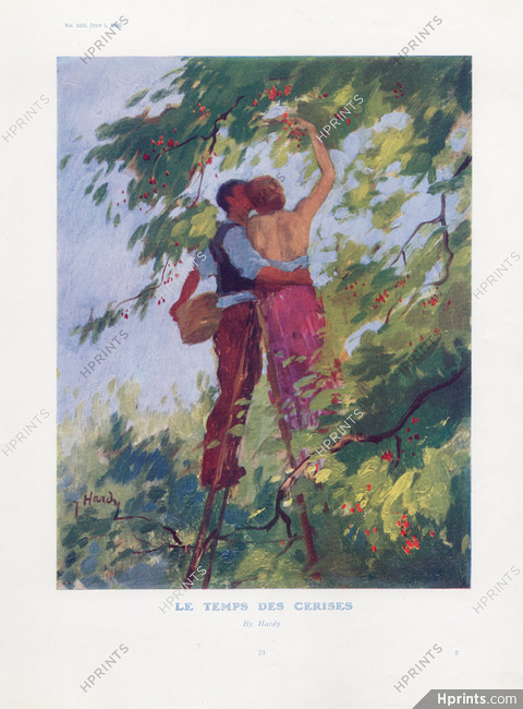 J. Hardy 1925 The Cherry season, Lovers
