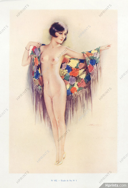 Suzanne Meunier 1930 Etude de Nu N°1, Nude
