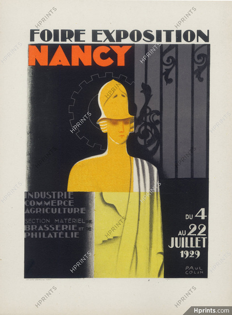 Paul Colin 1930 Foire Exposition Nancy