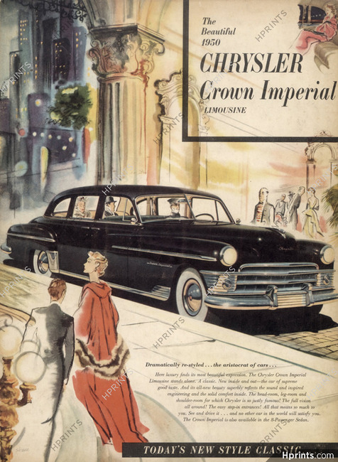 Chrysler (Cars) 1950 Imperial Limousine, Siebel