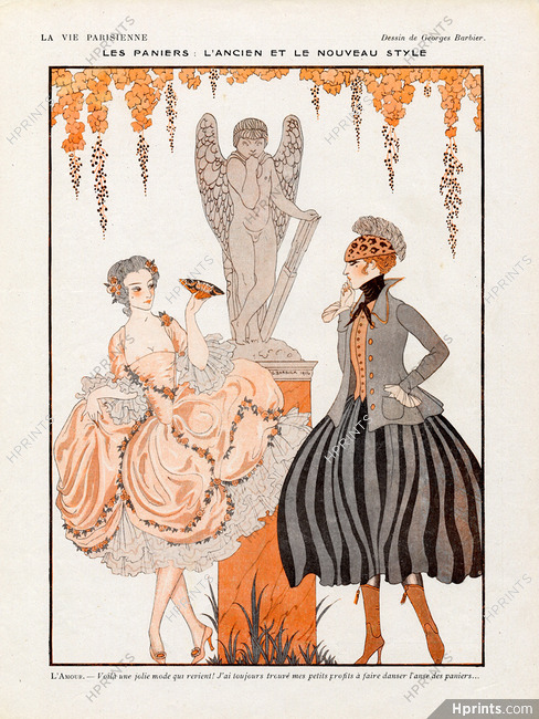 George Barbier 1916 Hoops: Old and New Style