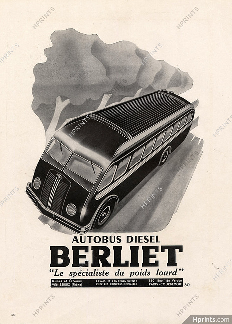 Berliet 1948 Autobus