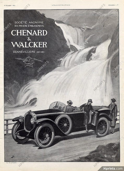 Chenard & Walcker 1924 Wanko, Tourism