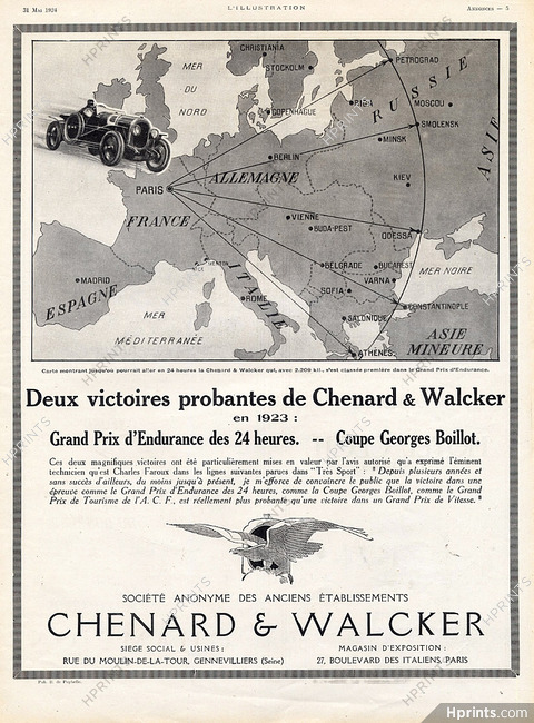 Chenard & Walcker 1924