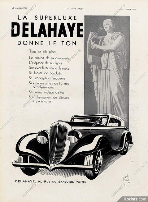 Delahaye 1934 René Ravo