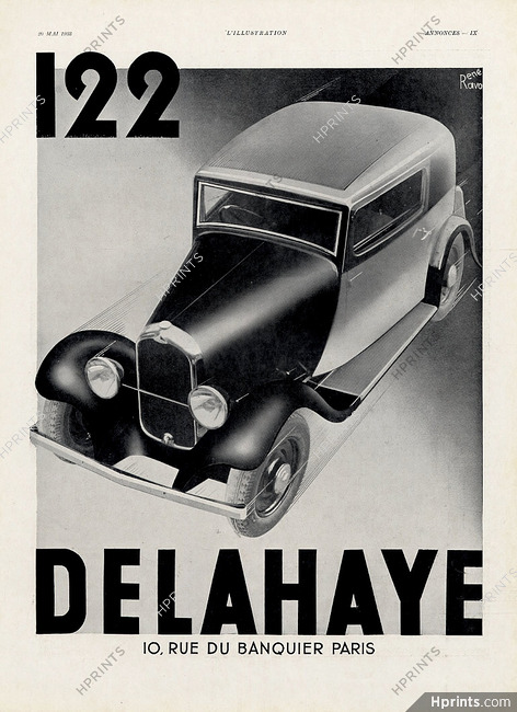 Delahaye 1933 René Ravo