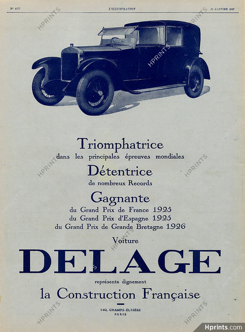 Delage 1927