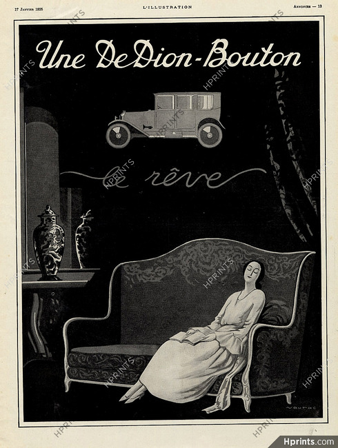 De Dion-Bouton 1925 Naurac, Art Deco