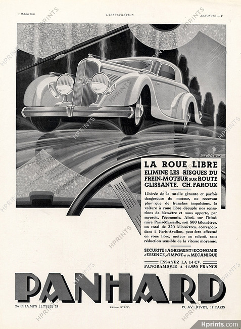 Panhard & Levassor (Cars) 1935 Alexis Kow