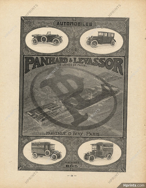 Panhard & Levassor 1921 Laborey, Factory