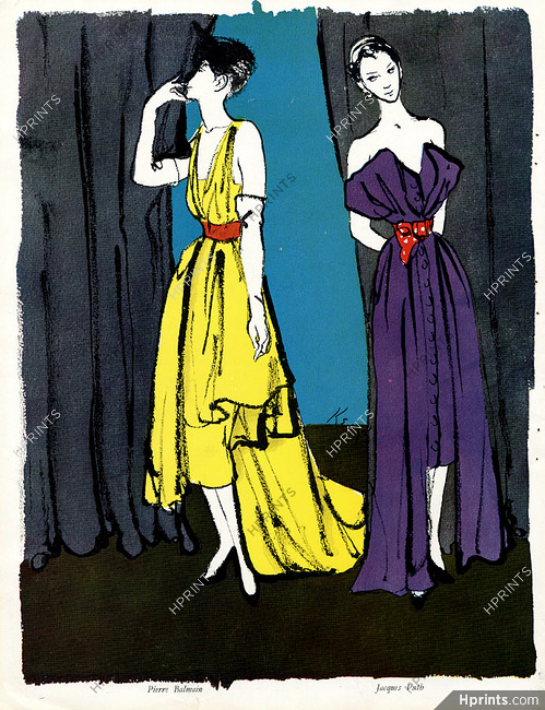 Jacques Fath 1950 Evening Dresses Tom Keogh