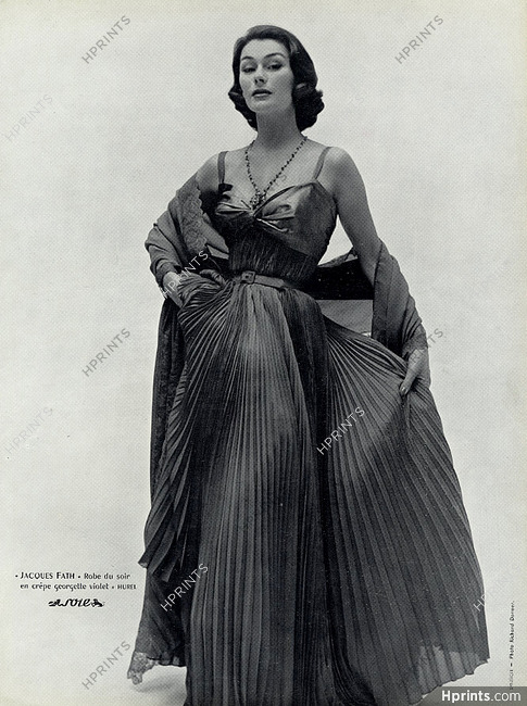 Jacques Fath 1948 Evening Gown, Photo Richard Dormer