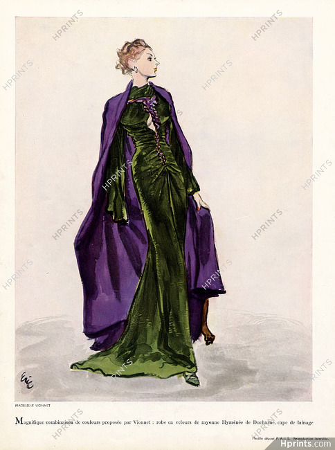 Madeleine Vionnet 1936 Eric, Evening Gown