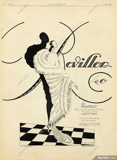 Revillon 1925 Fur Coat, Leon Bonnotte