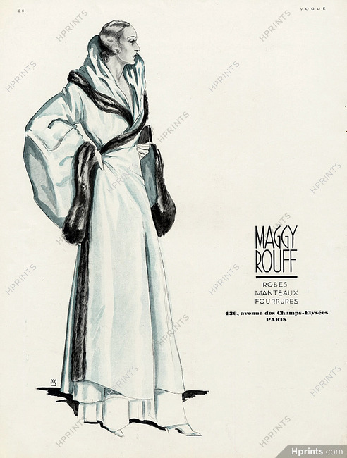 Maggy Rouff 1931 Evening Gown