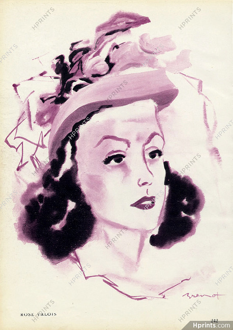 Rose Valois 1946 Brénot