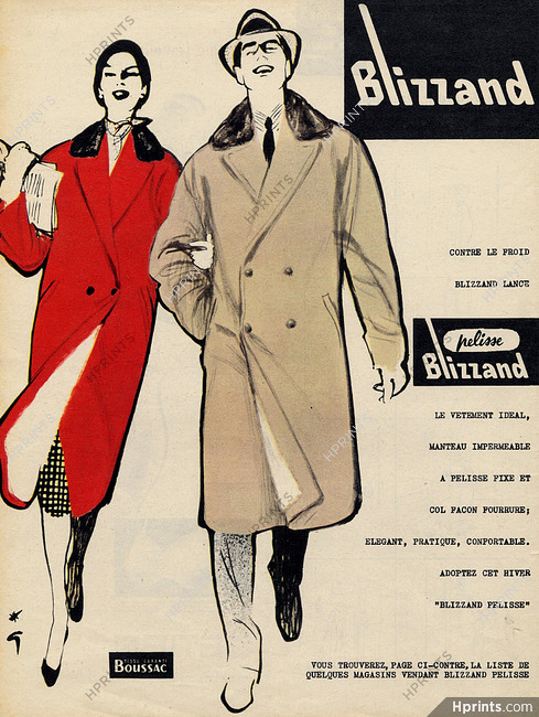 Blizzand (Clothing) 1957 Boussac, René Gruau
