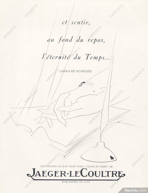 Jaeger-Lecoultre 1948 Jean Pagès, Anna de Noailles
