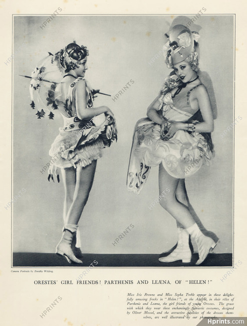 Iris Browne & Sepha Treble 1932
