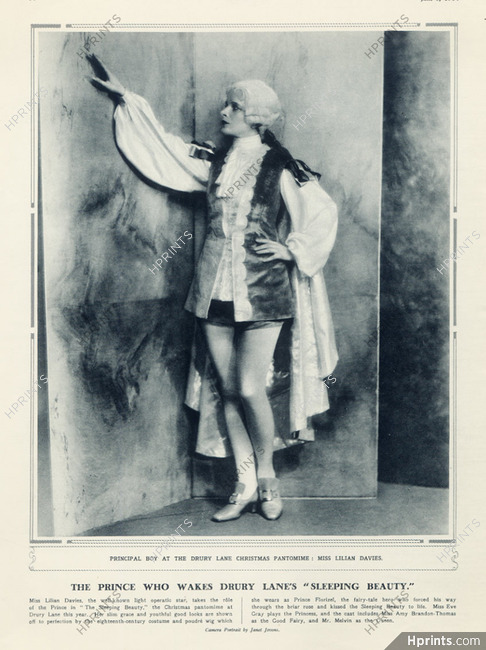 Lilian Davies 1930 "Sleeping Beauty"