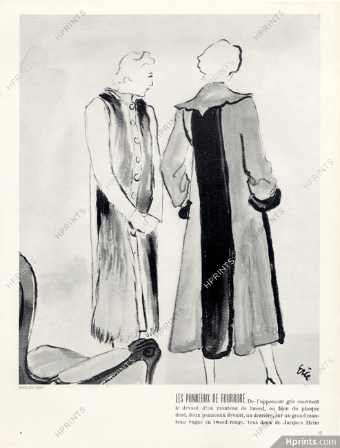 Jacques Heim (Fur) 1937 Fur Coat