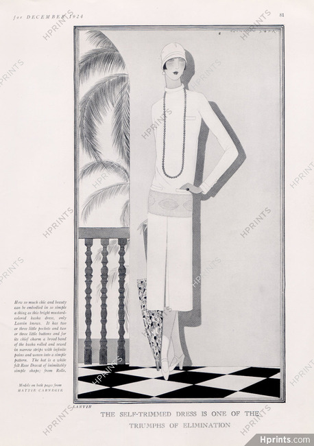 Jeanne Lanvin (Couture) 1924 Reynaldo Luza