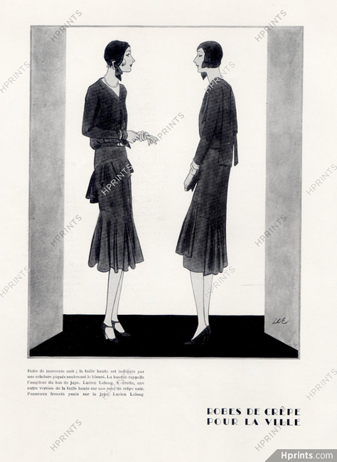 Lucien Lelong (Couture) 1929 Lee Creelman Erickson