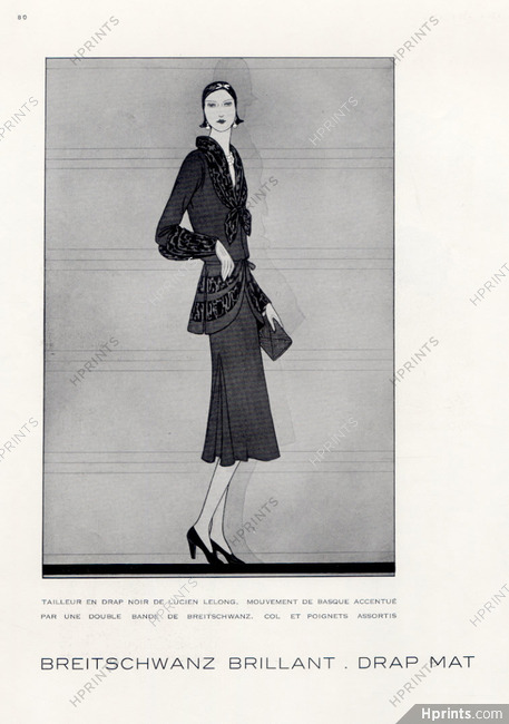 Lucien Lelong (Couture) 1929 Douglas Pollard