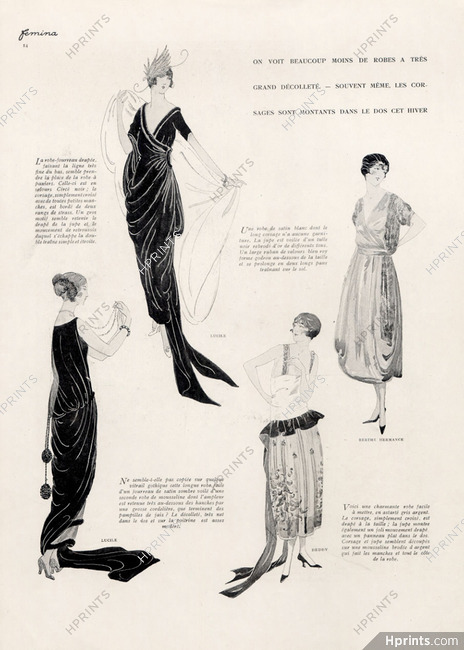 Lucile - Lady Duff Gordon (Couture) 1920 Berthe Hermance, Deddy