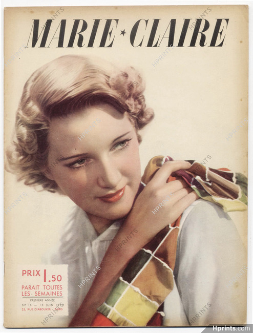Marie Claire 1937 N°16 Ann Lindbergh, 48 pages