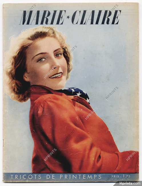 Marie Claire 1940 N°162 Jane Héricard Lola Prussac
