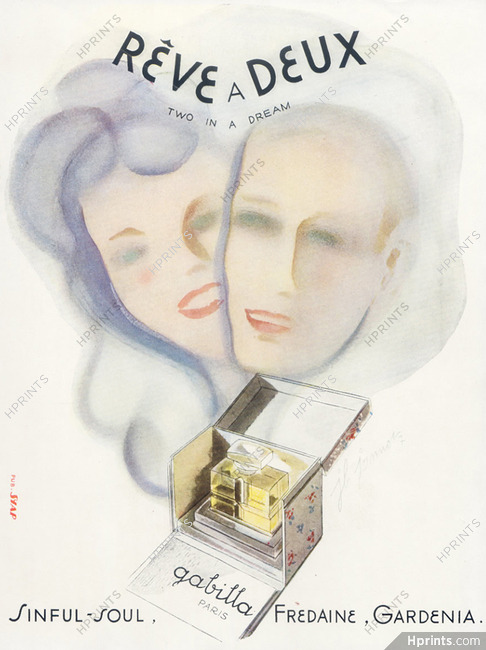 Gabilla (Perfumes) 1947 J.B Jeannot
