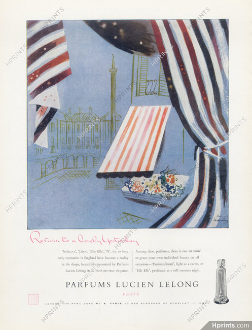 Lucien Lelong (Perfumes) 1942