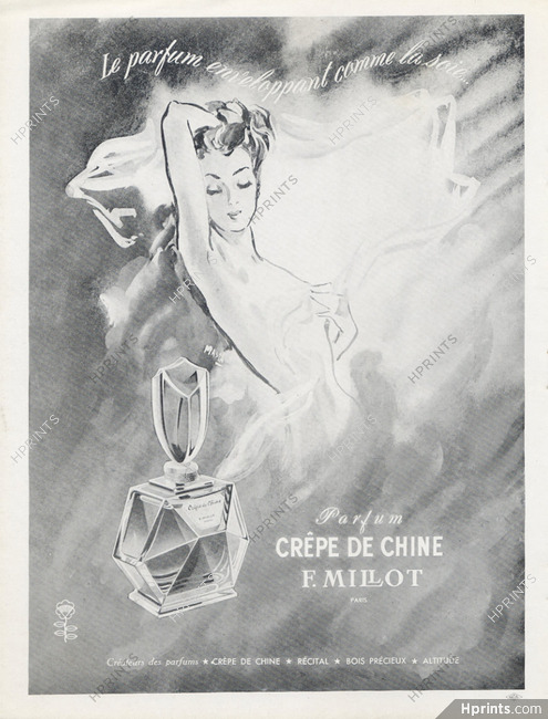 Millot (Perfumes) 1947 Crêpe De Chine, Massa