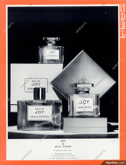 Jean Patou (Perfumes) 1969 Joy