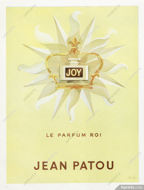Jean Patou (Perfumes) 1948 Joy