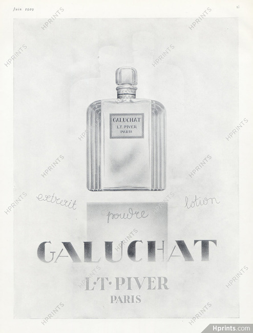Piver L.T. (Perfumes) 1923 Galuchat