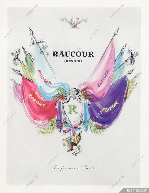 Raucour (Perfumes) 1948 Pierre Pagès