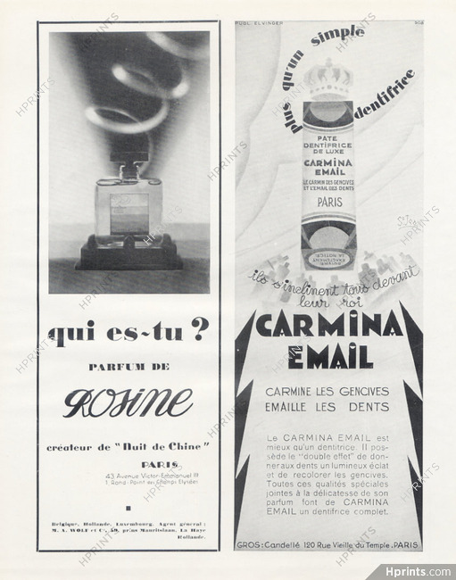 Rosine (Perfumes) 1930