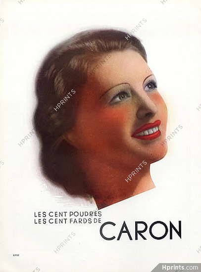 Caron (Cosmetics) 1935 Portrait