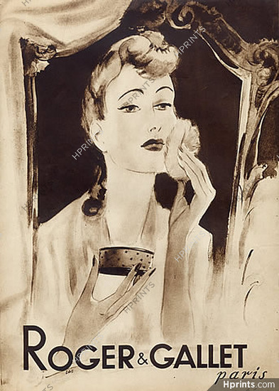 Roger & Gallet (Cosmetics) 1940s Libis