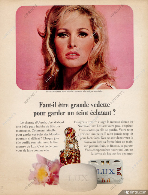 LUX (Soap) 1965 Ursula Andress
