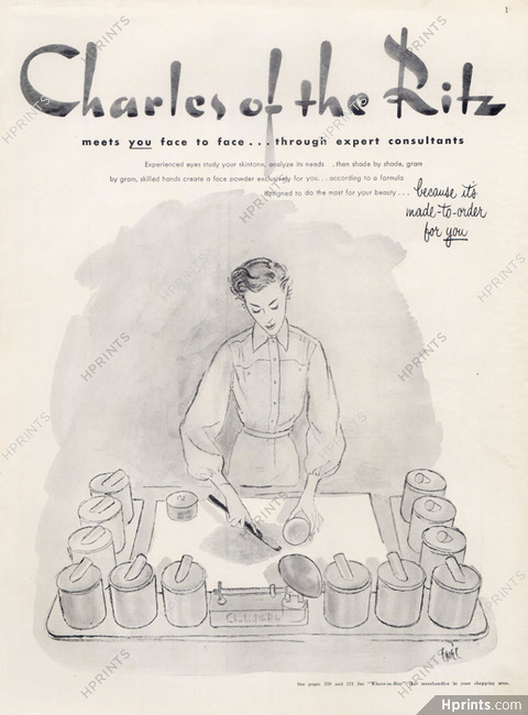 Charles of the Ritz (Cosmetics) 1949 Eric